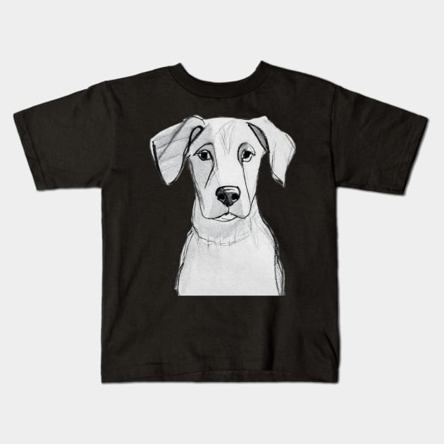 Dog Lovers Gift Kids T-Shirt by Merchweaver